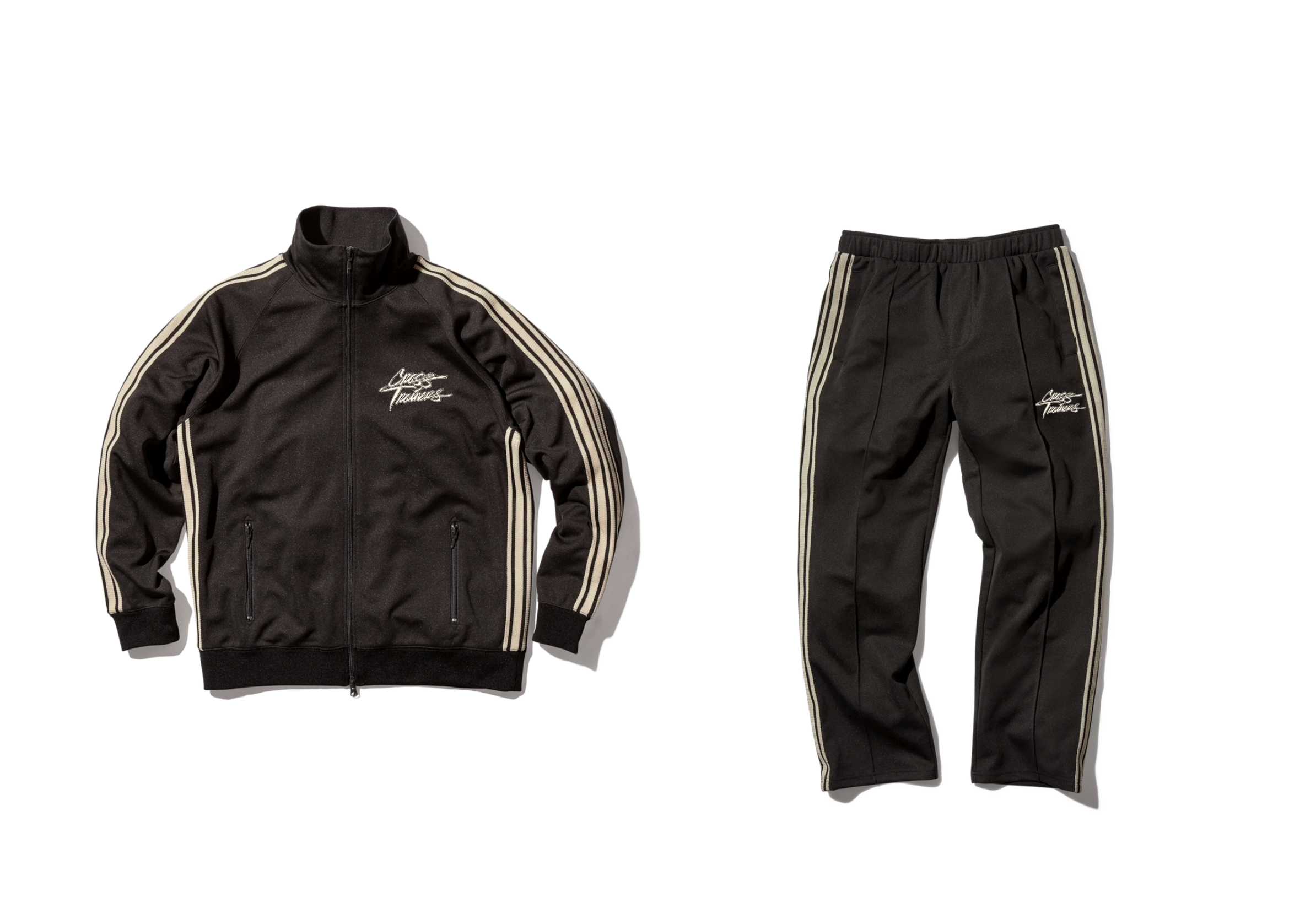 Crosstrainers Black/Cream Tracksuit